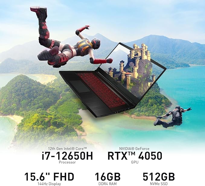 MSI Thin 144Hz Gaming Laptop
